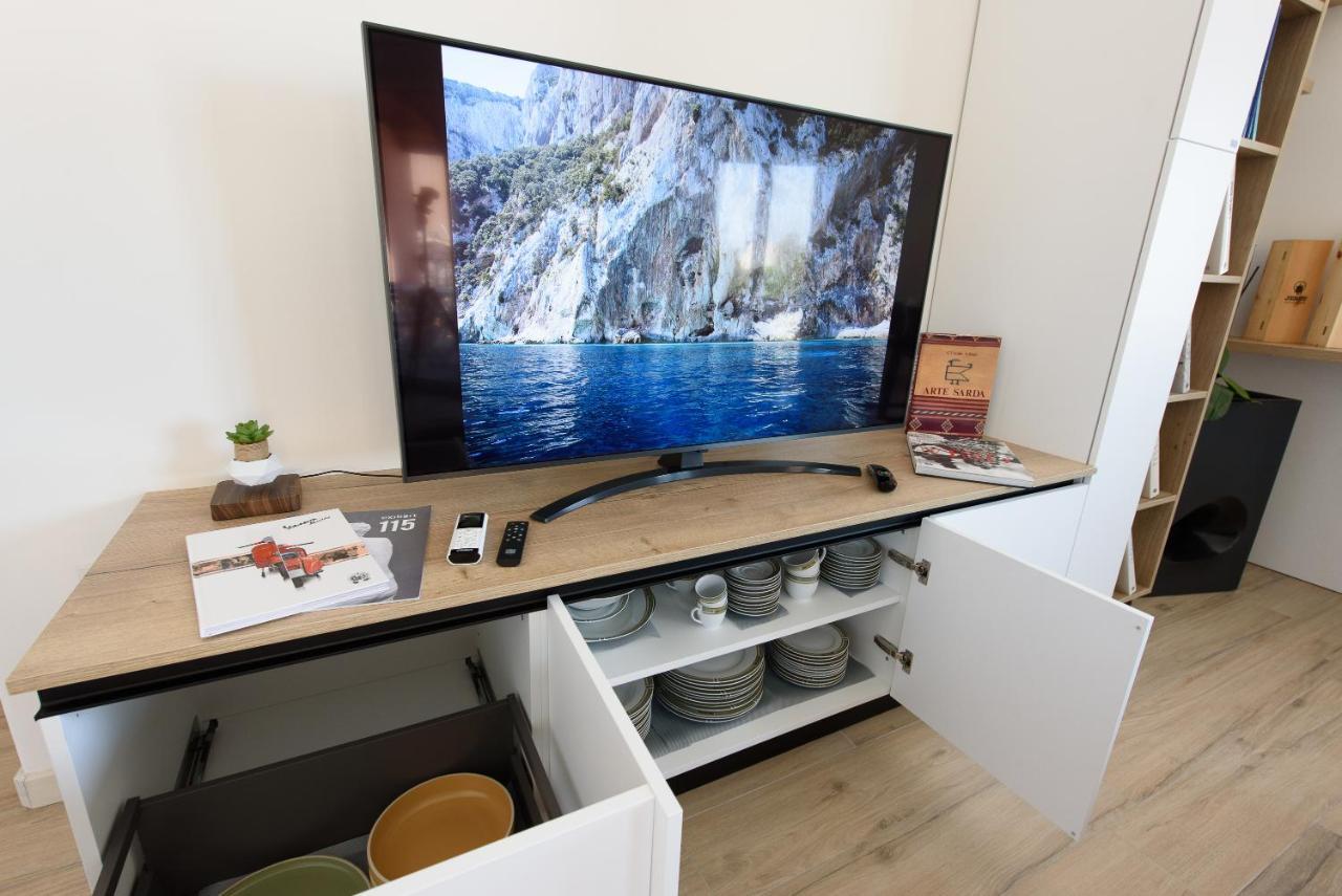 Apartmán Loft Lungomare Vista Mare E Monti Àrbatax Exteriér fotografie